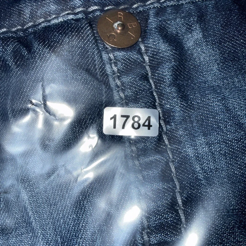 True Religion Ricky Big T Jeans Denim Size 33 Blue